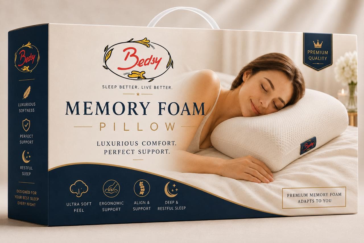 Bedsy Memory Foam Pillow